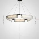 Кольцевые люстры и светильники SENORA Lampatron 8295-22619