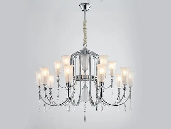 Подвесная люстра Newport 4810+6/C chrome М0067684 Подвесная люстра Newport 4810+6/C chrome М0067684