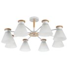 Потолочная люстра Arte Lamp A1031PL-8WH Tyler