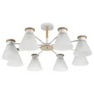 Потолочная люстра Arte Lamp A1031PL-8WH Tyler