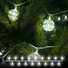 Гирлянда Eurosvet 400-003 хром/белый с эффектом мерцания a049834