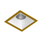 Встраиваемый светодиодный светильник Ledron RISE KIT 1 LED 3000K Gold-White