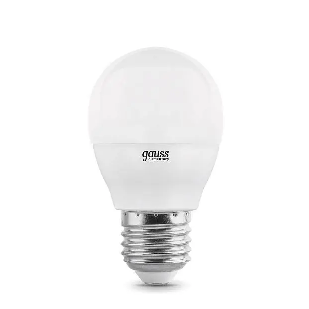 Лампа светодиодная диммируемая Gauss 105102307-D E27 7W 6500K матовая Умные лампы Лампа светодиодная диммируемая Gauss 105102307-D E27 7W 6500K матовая Умные лампы