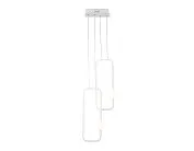 Подвесной светодиодный светильник WH белый 38W 4200K 300*80*1200 Ambrella light FL66365/2