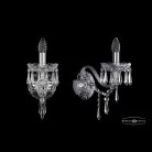 Бра хрустальный Bohemia 1403B/1/160/XL Ni