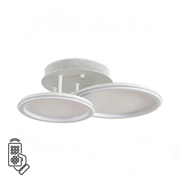 Умная люстра потолочная с ПДУ и голосовым управлением LED 45W 3000-6500К 220V Lumion 8380/45CL ALIS SMART Умная люстра потолочная с ПДУ и голосовым управлением LED 45W 3000-6500К 220V Lumion 8380/45CL ALIS SMART