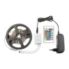 Светодиодная лента Volpe ULS-Q221 5050-60LED/m-IP20-3M-RGB RRP36C24 Комплект светодиодной ленты с адаптером и контроллером