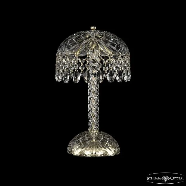 Настольная лампа хрустальная Bohemia Ivele Crystal 14781L4/22 G