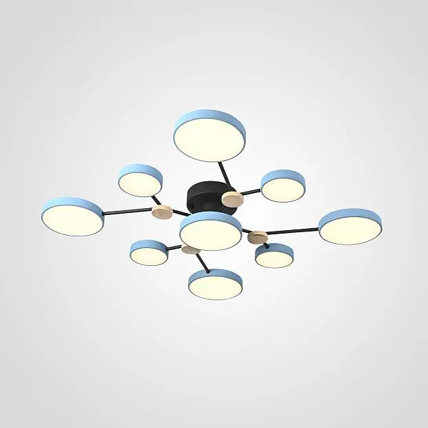 Потолочная Люстра Gamma D98 Blue ImperiumLoft 223775-23 Потолочная Люстра Gamma D98 Blue ImperiumLoft 223775-23