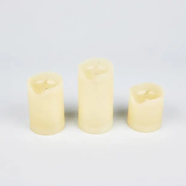 Декоративная свеча Uniel ULD-F060 WARM WHITE CANDLE SET3