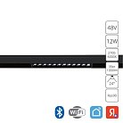 Трековый светильник Arte Lamp A4694PL-1BK LINEA