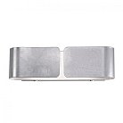 Настенный светильник Ideal Lux 091136 CLIP AP2 MINI ARGENTO