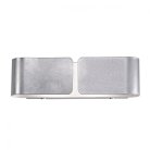 Настенный светильник Ideal Lux 091136 CLIP AP2 MINI ARGENTO