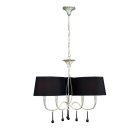 Подвесная люстра Mantra 3530 PAOLA PAINTED SILVER