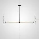 Реечный, рядный светильник TEOFIL Размер M Lampatron 6815-18725