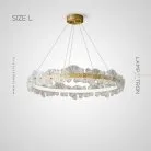 Кольцевые люстры и светильники AURELIUS RING Размер L Lampatron 8517-23571