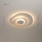 Потолочный светильник GWYN Размер S. Белый свет Lampatron gwyn-s-white 5989-19017