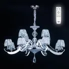 Люстра хрустальная с пультом Eletto Citilux EL338P12 Montserrat