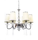 Хрустальная подвесная люстра Lumina Deco LDP 1158-6 KR Federrica