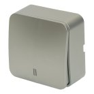 Выключатель открытой установки 1-клавишный с индикатором, STEKKER, 49296 MSW10-11-20-03