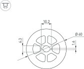 Силиконовый профиль 5м Arlight 045869