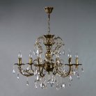 Подвесная люстра Ambiente Alicante 8888/6 PB Tear drop