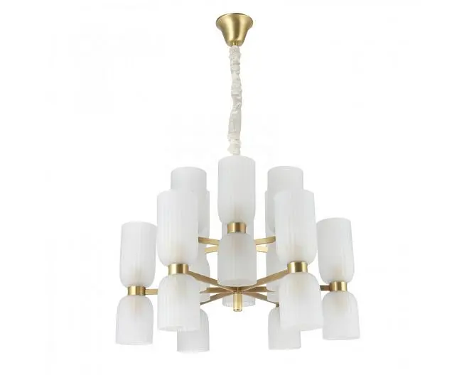 Люстра NEWPORT 3646+6/C brass