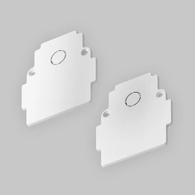 Заглушка торцевая 2шт встраиваемый белый Maytoni TRA010EC-42W Gravity