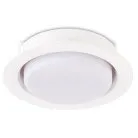 Светильник встраиваемый, белый, D108xH31мм, под лампу GX53, IP20 Donel DN04005R1W DN04