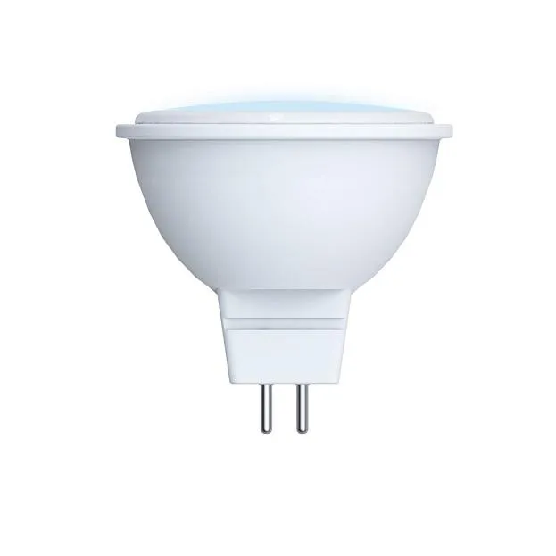 Лампочка светодиодная Volpe LED-JCDR-7W/WW/GU5.3/NR картон