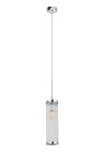 Подвесной светильник Crystal Lux TADEO SP1 D100 CHROME/TRANSPARENTE