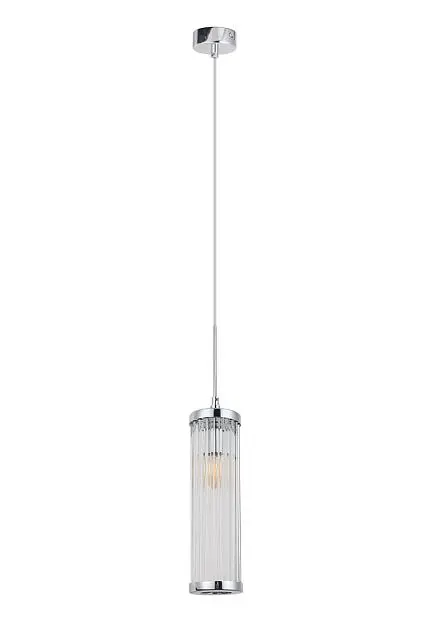 Подвесной светильник Crystal Lux TADEO SP1 D100 CHROME/TRANSPARENTE Подвесной светильник Crystal Lux TADEO SP1 D100 CHROME/TRANSPARENTE