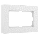 Рамка для двойной розетки Werkel W0082401 (белый) Hammer a052533