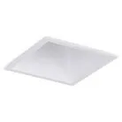 Светильник встраиваемый, под лампу GU10, D90х90xH53мм, материал РС, IP20, белый Donel DN15007SQ1W DN15