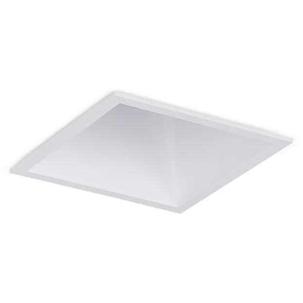 Светильник встраиваемый, под лампу GU10, D90х90xH53мм, материал РС, IP20, белый Donel DN15007SQ1W DN15