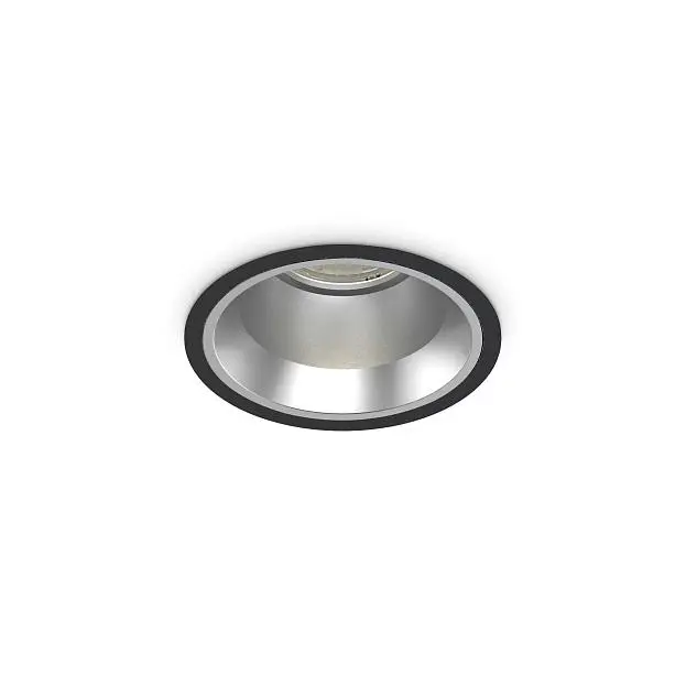 Встраиваемый светильник Ideal Lux 266565 OFF ROUND D100 15W 4000K BK Встраиваемый светильник Ideal Lux 266565 OFF ROUND D100 15W 4000K BK