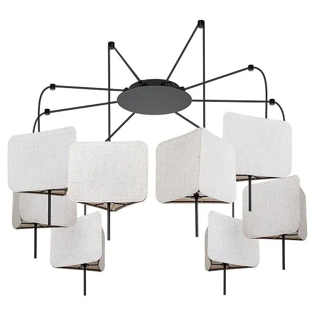 Подвесная люстра Arte Lamp A7084SP-8BK TRIXIE Подвесная люстра Arte Lamp A7084SP-8BK TRIXIE