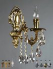 Бра Ambiente 2118/1 PB Leaf crystal
