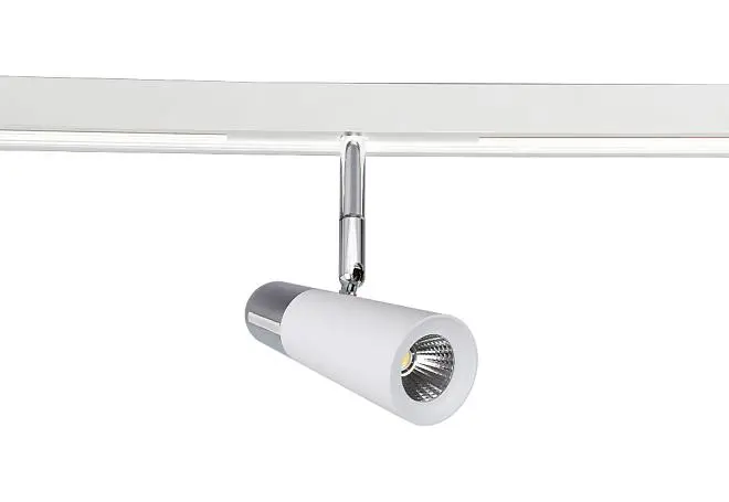 Трековый светильник Crystal Lux CLT 0.33 006 12W WH-CH 4000KSPACE Трековый светильник Crystal Lux CLT 0.33 006 12W WH-CH 4000KSPACE