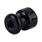 Изолятор без винта Werkel W6431308 50 шт. (черный) Ретро a051448