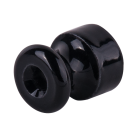 Изолятор без винта Werkel W6431308 50 шт. (черный) Ретро a051448