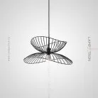 Подвесной светильник SIMRIS Размер S. Цвет черный Lampatron simris-black-s 2326-24900