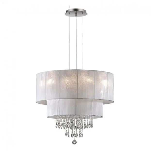 Подвесная люстра Ideal Lux 068299 OPERA SP6 BIANCO