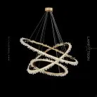 Кольцевые люстры и светильники THERA 3 кольца S+M+L. Теплый свет Lampatron 5809-24685