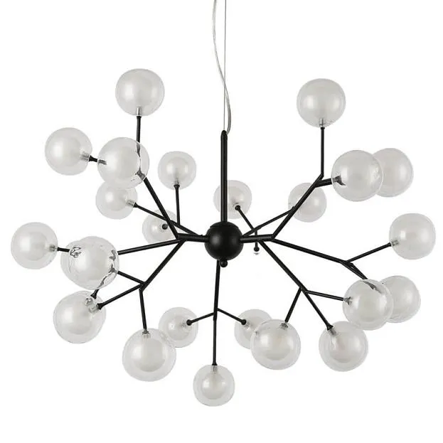 Подвесная люстра Berry Branch White Balls ImperiumLoft 156509-22 40.2938-3