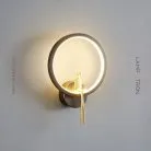 Бра REMUS WALL Цвет Черный + Латунь Lampatron 7697-21575