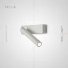 Бра OLINN Тип А. Цвет Белый. Нейтральный свет Lampatron olinn-a-white-neutr 6239-24833