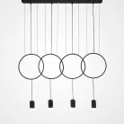 Подвесной Светильник Forvet Black L4 290496-26 ImperiumLoft