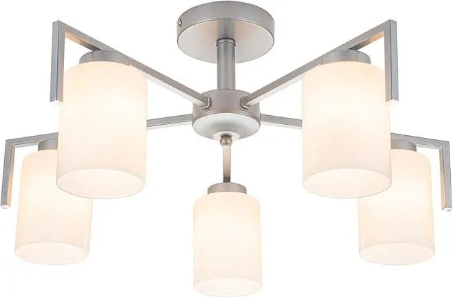 Потолочная люстра Escada 1142/5P Silver Style Потолочная люстра Escada 1142/5P Silver Style
