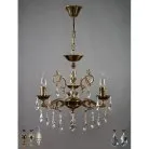 Подвесная люстра Ambiente 2128/3 PB New Leaf LEON